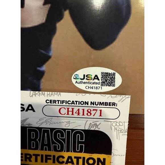 Jason Sehorn signed "458 TFL, 5 TD, 19 INT" autographed New York Giants 8x10 JSA - Picture 4 of 4